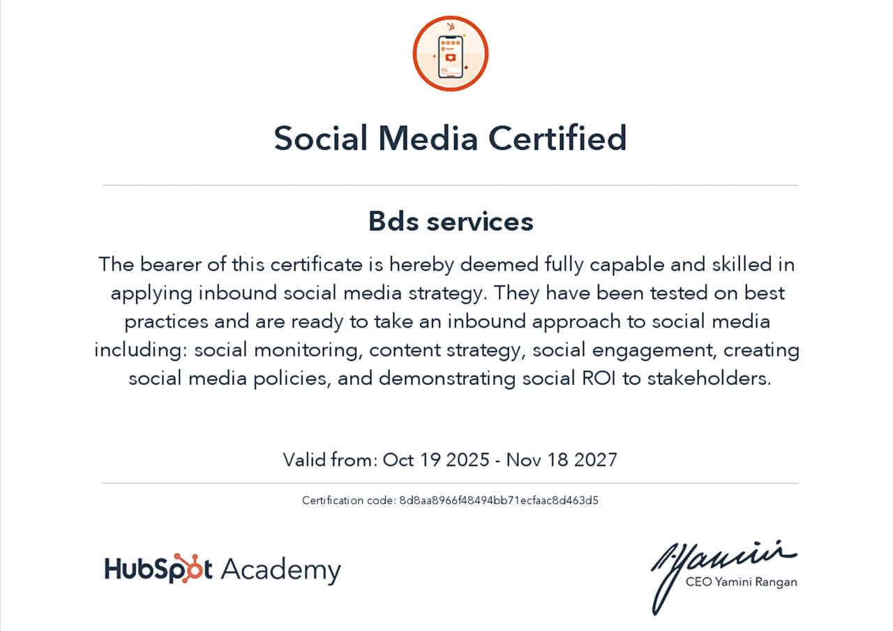 Social Media Certified